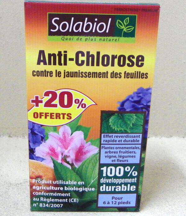  - Anti-Chlorose - Solabiol 120g - Lutte biologique et protection