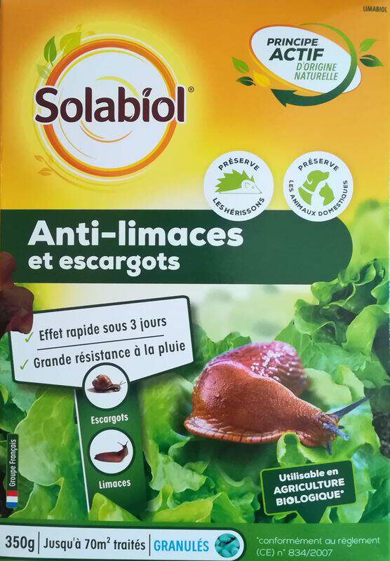  - ANTI LIMACE - Solabiol boîte - Lutte biologique et protection