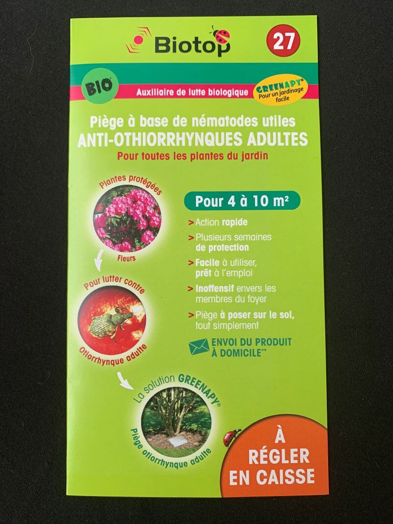 - BIOTOP Otiorrhynques - Lutte biologique et protection
