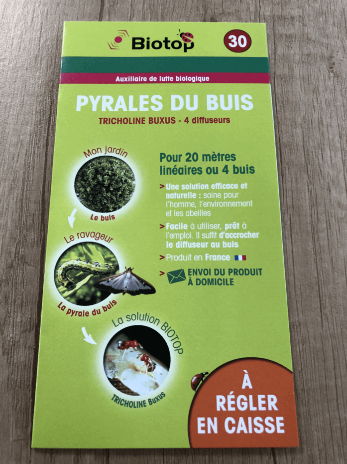  - BIOTOP Pyrale du Buis - Lutte biologique et protection