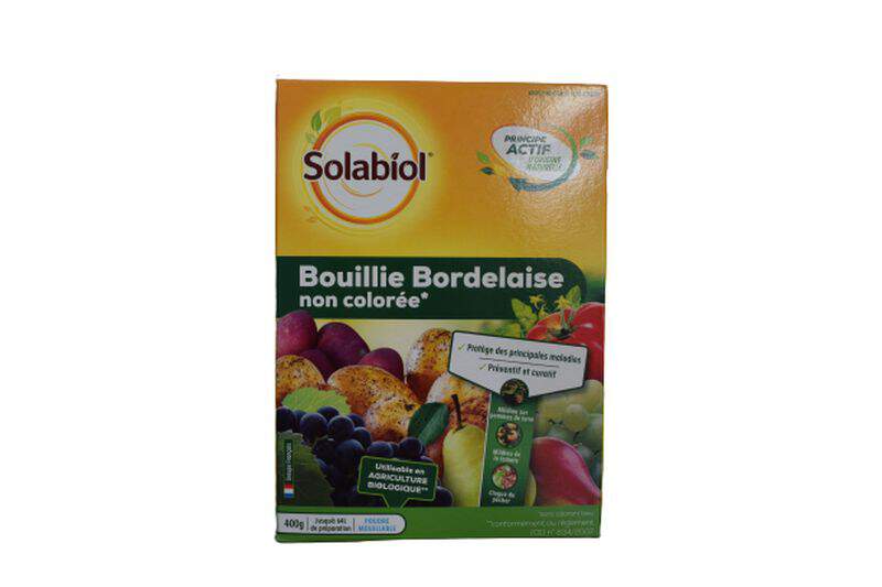 BOUILLIE BORDELAISE - BOUILLIE BORDELAISE non colorée SOLABIOL - Lutte biologique et protection