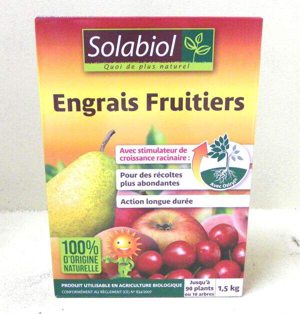  - Engrais Fruitiers - Lutte biologique et protection