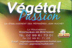 logo végétal passion
