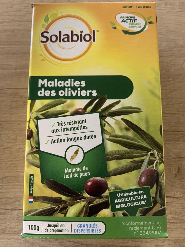  - Maladies des oliviers - SOLABIOL - Lutte biologique et protection