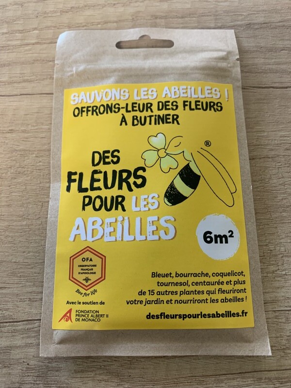 Mélange de fleurs - Mélange de graines mellifères - Semence de mélanges fleuris