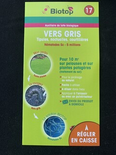  - - BIOTOP Vers gris (tipules, noctuelles, courtillères) - Lutte biologique et protection
