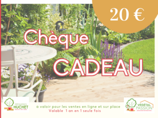  - Chèque cadeau 20€ - Chèque cadeau