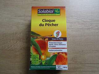  - Cloque du pêcher - Solabiol 100g - Lutte biologique et protection