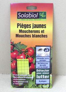  - PIEGES jaunes aleurodes & mouches des cultures - Lutte biologique et protection